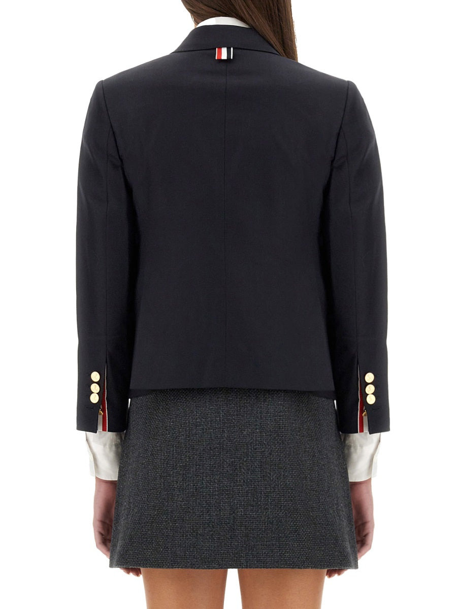 Thom Browne Women Single-Breasted Blazer - 3