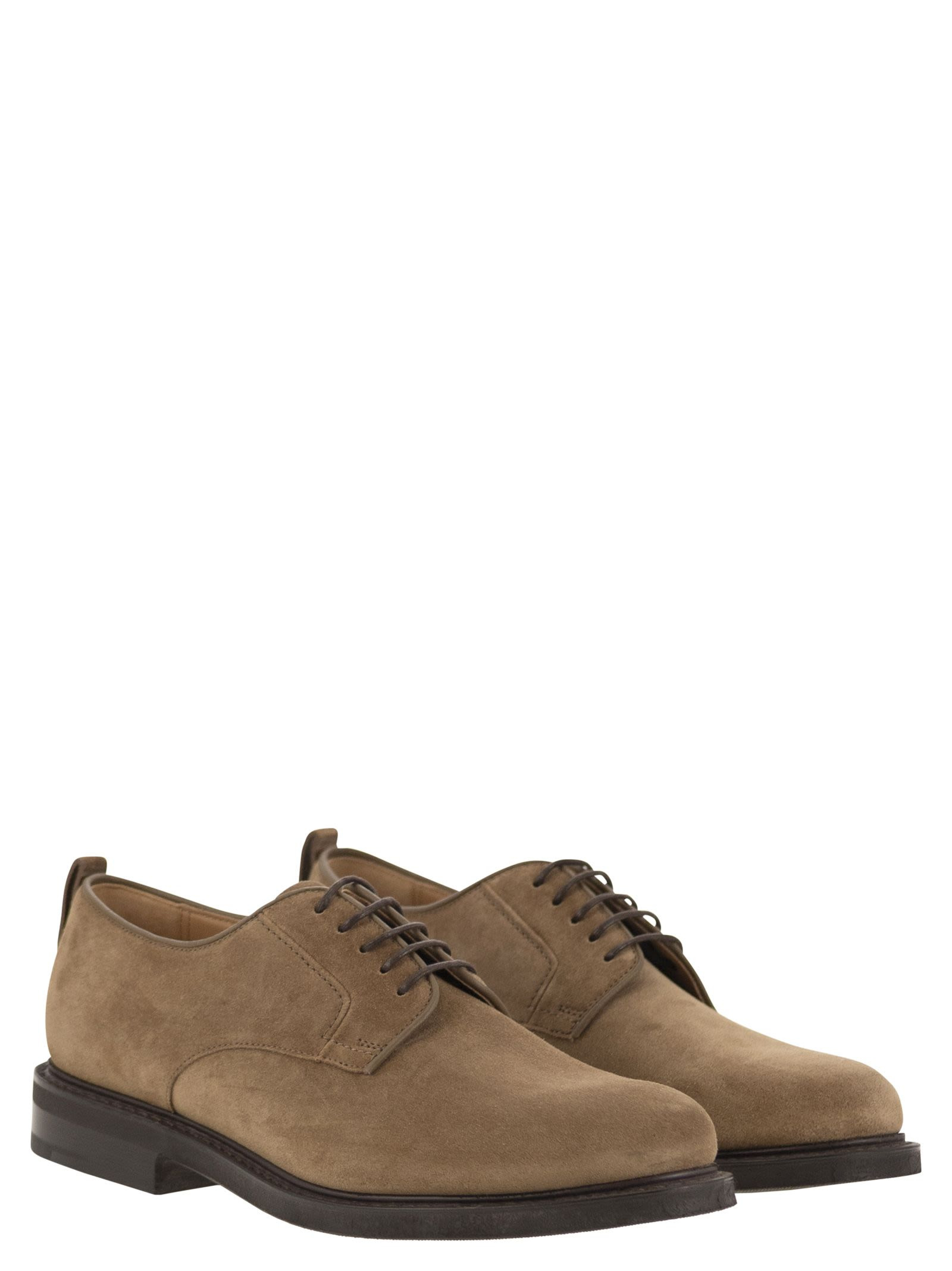 Church's Men Suede Lace-Up Shoes - 4