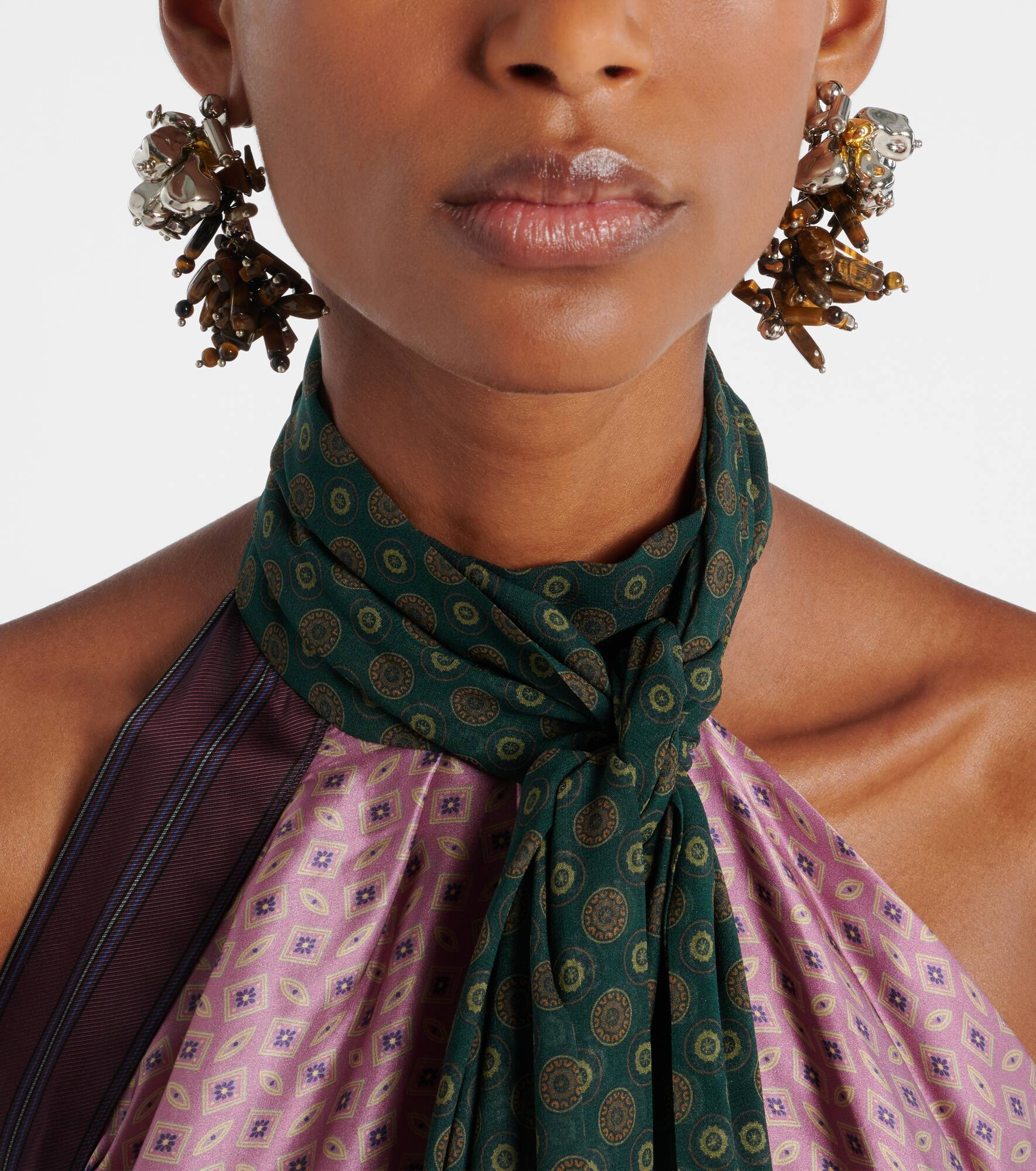Beaded earrings - 3