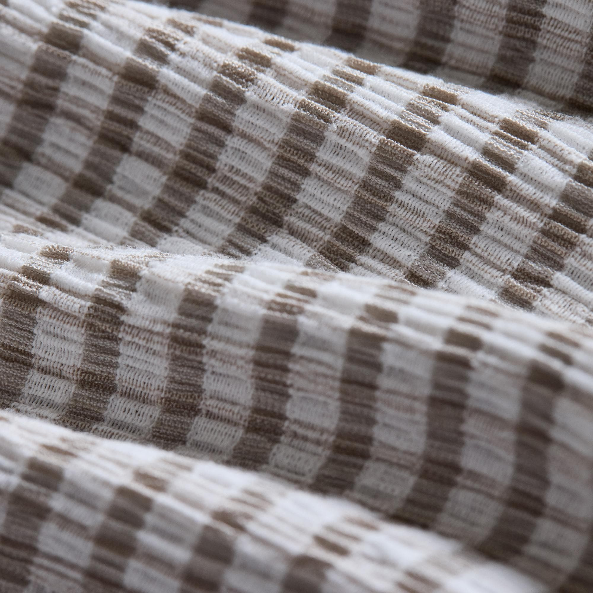 Cap Sleeve Top in Crinkle Check - 7