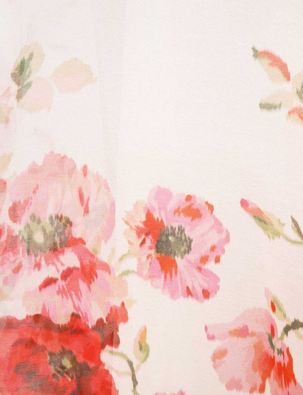 【Zimmermann】LIGHTBURST MAXI SKIRT フローラル マキシ Lightburst floral cotton and silk maxi skirt in