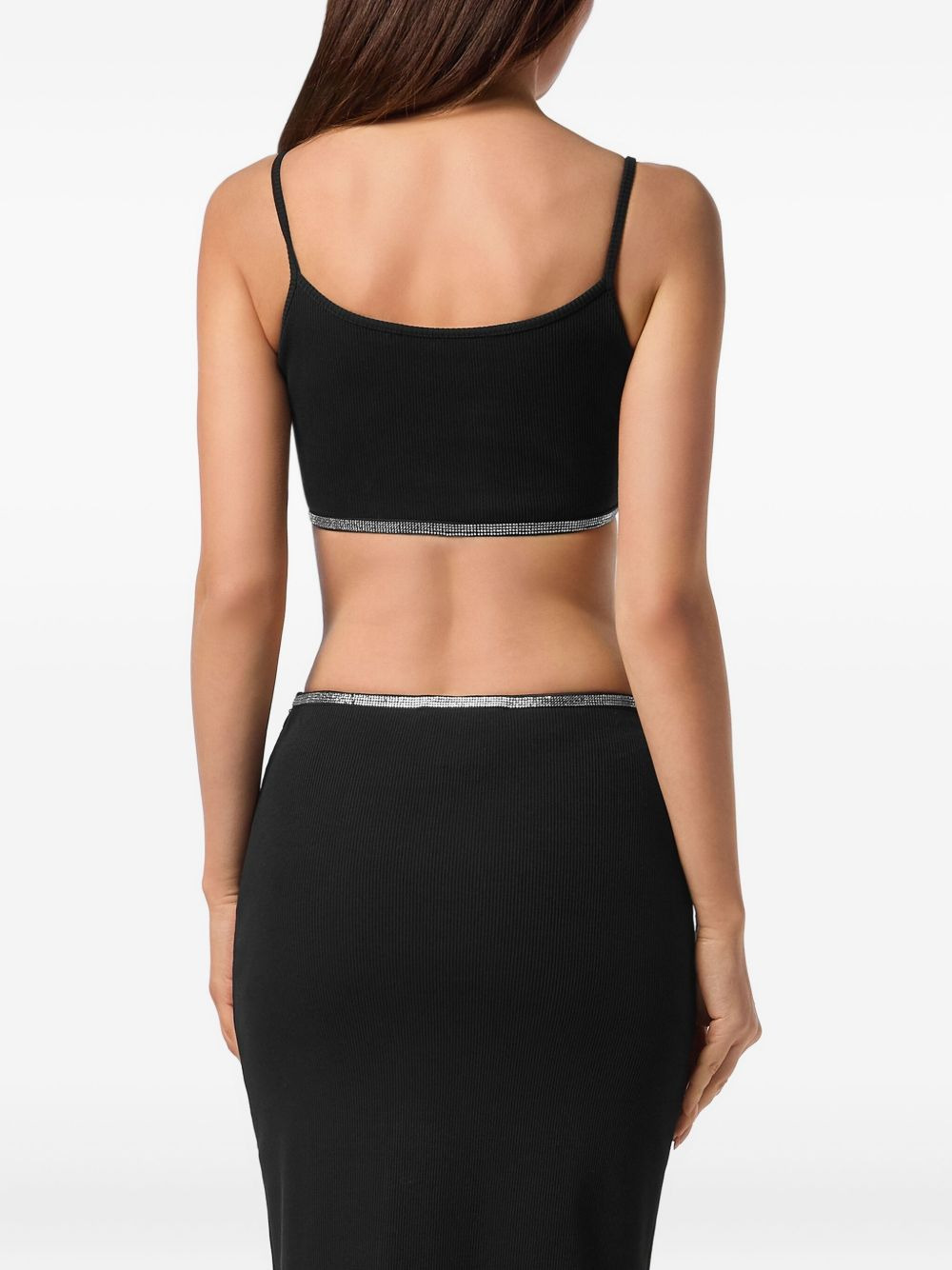 Strass Signature mini tank top - 4