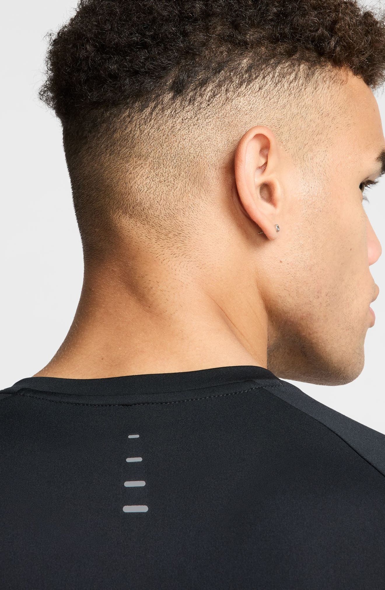 Nike Stride Dri-FIT ADV Running T-Shirt in 010 Black/refsil at Nordstrom - 5