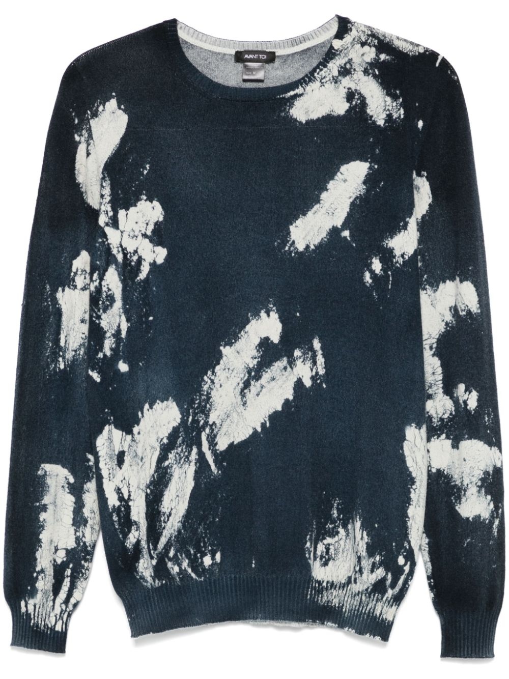 clay-effect sweater - 1