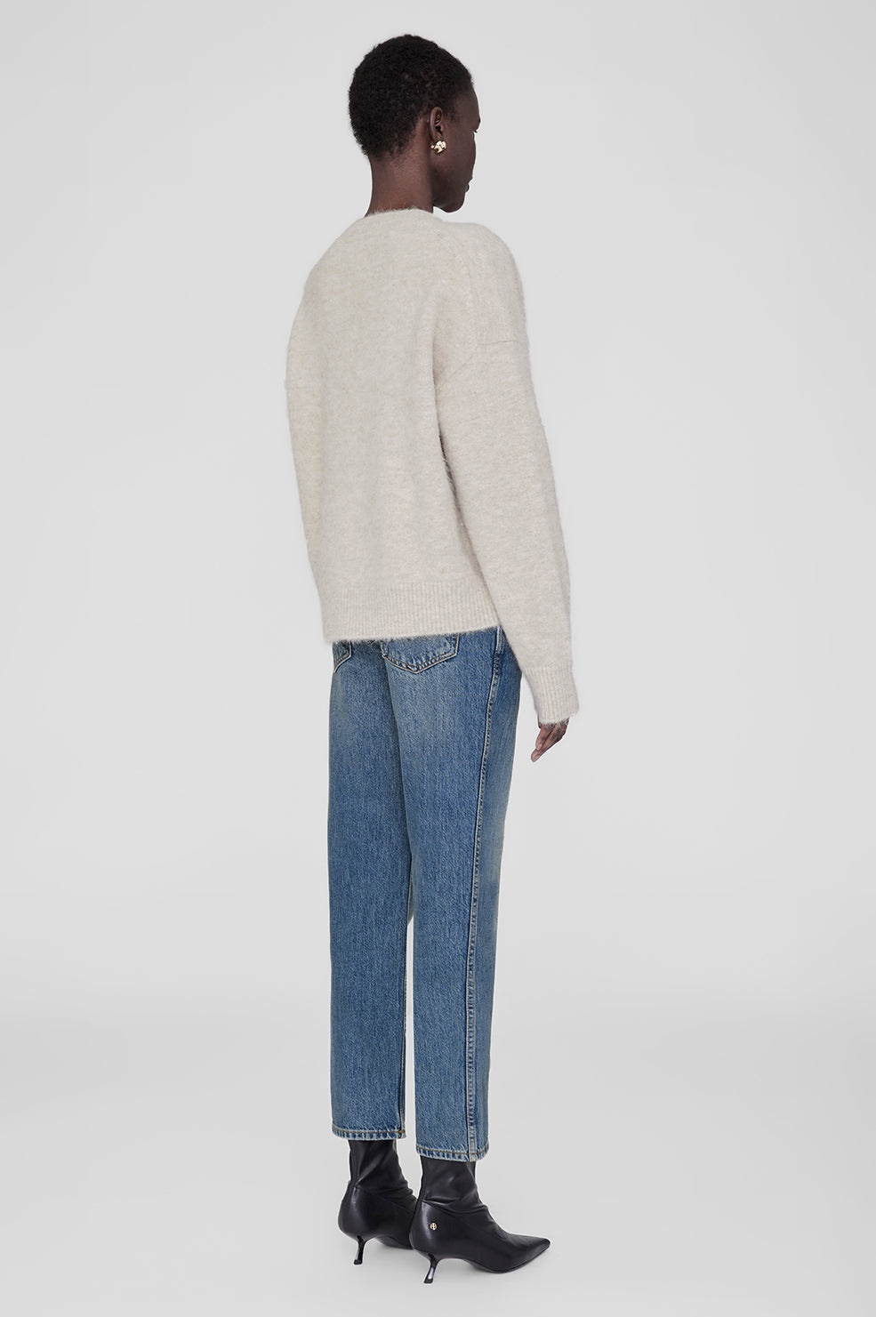 Bobbie Cardigan - Light Oat - 3