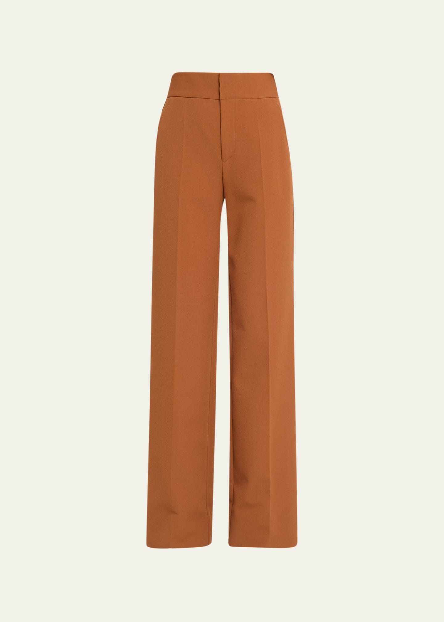 Relaxed Wide-Leg Trousers - 1
