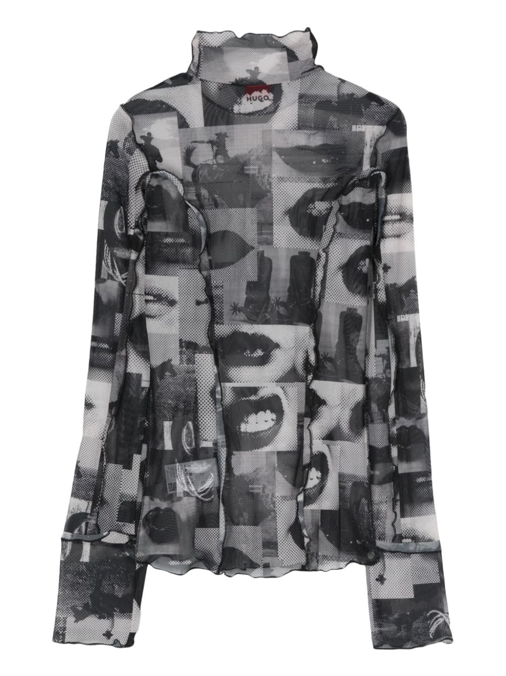 Deuphoria mesh T-shirt - 2