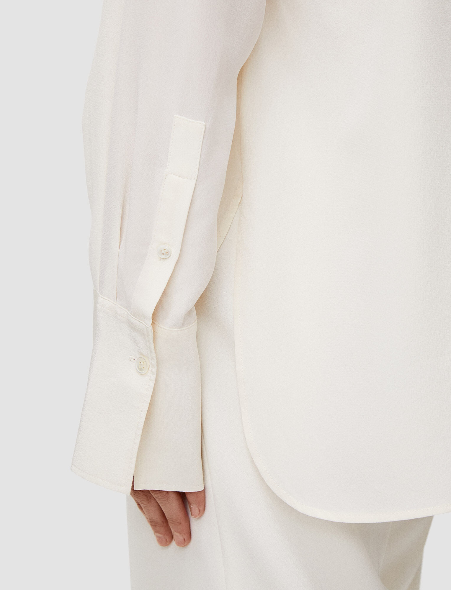 Silk Crepe de Chine Joe Blouse - 5