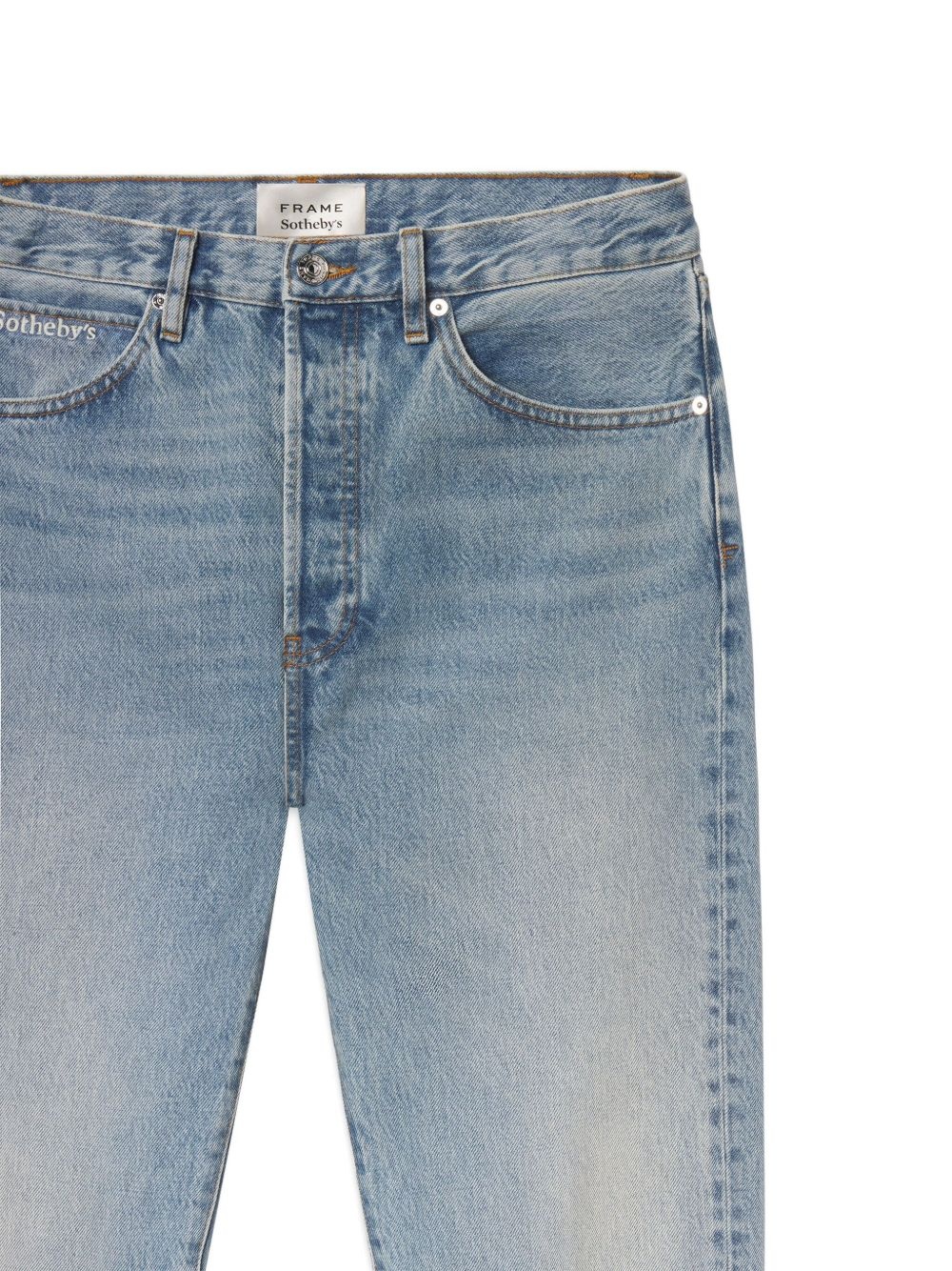 x Sotheby's frayed jeans - 3