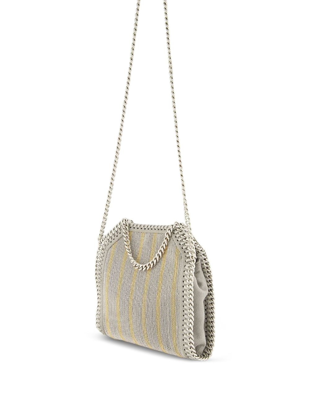 Falabella striped metallic bag - 2