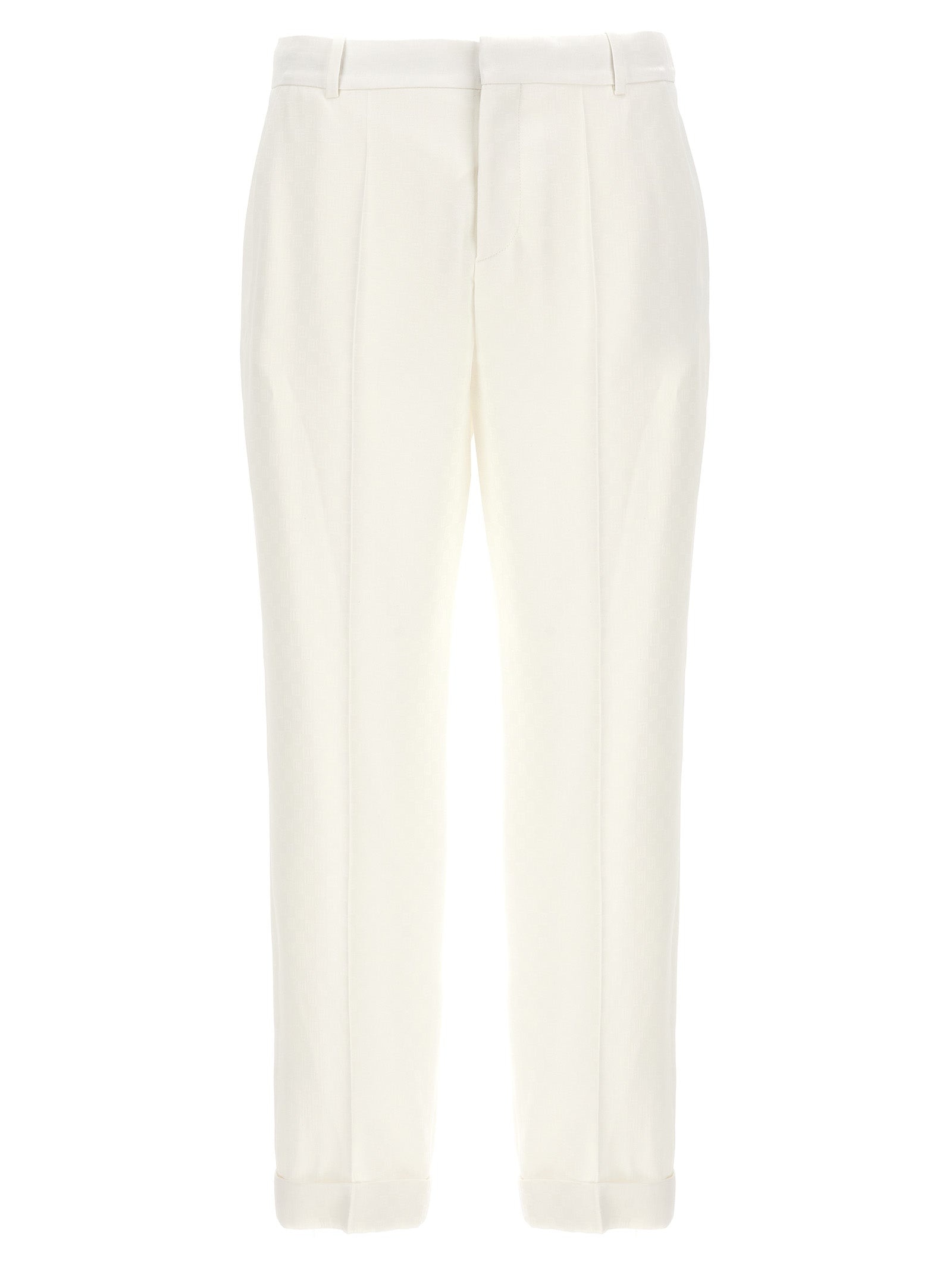 Balmain 'Monogramma' Satin Pants - 1