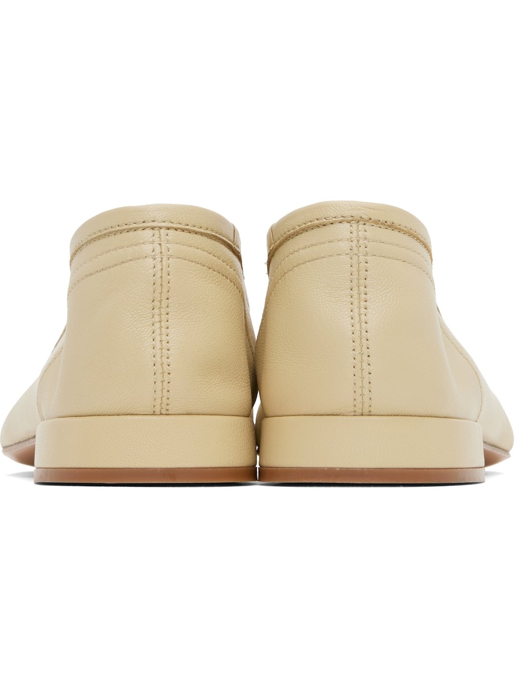 Beige Serafina Ballerina Flats - 2