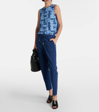 Max Mara Terreno cotton cropped pants outlook