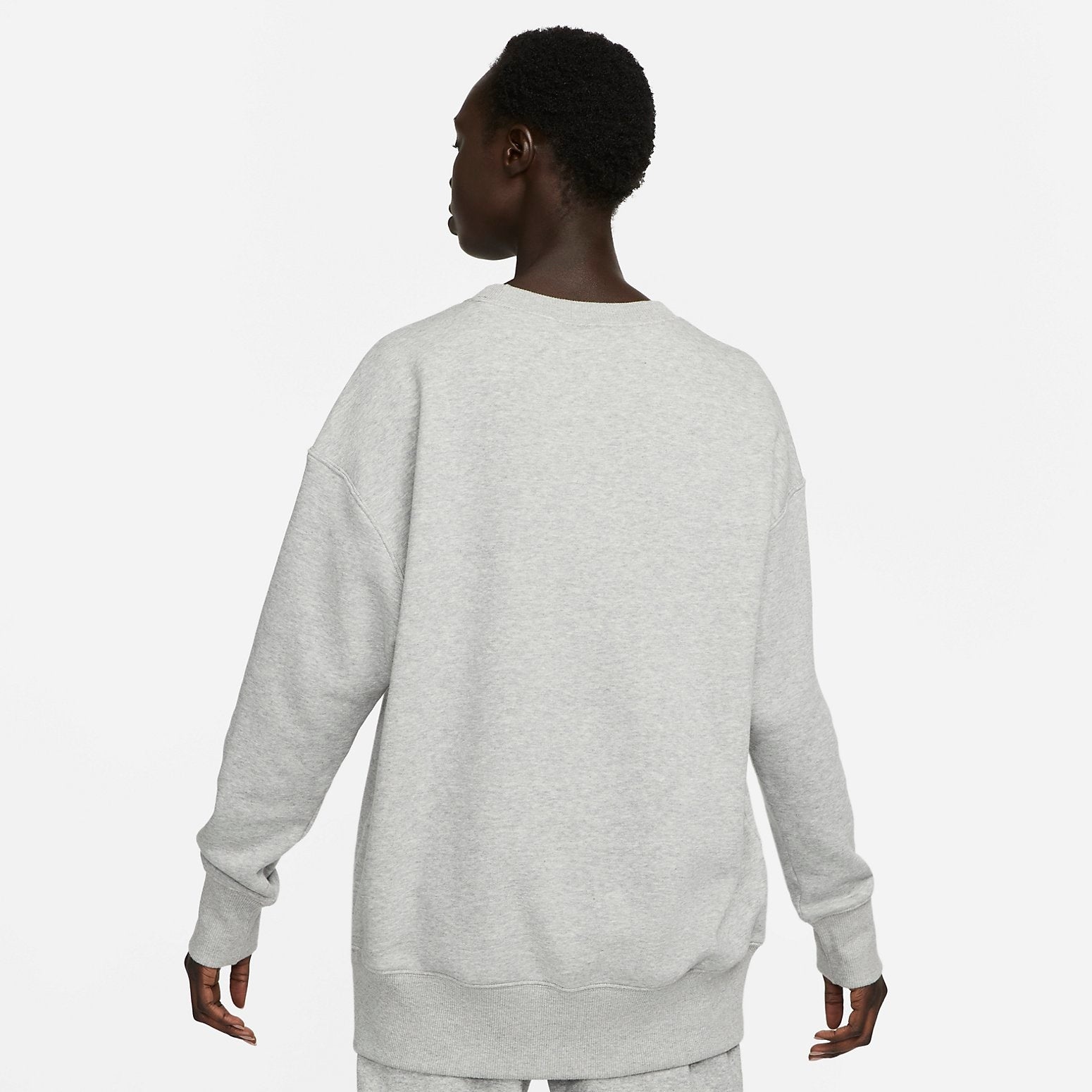 (WMNS) Nike Phoenix Fleece Crewneck Swaetshirt 'Grey' DQ5733-063 - 2