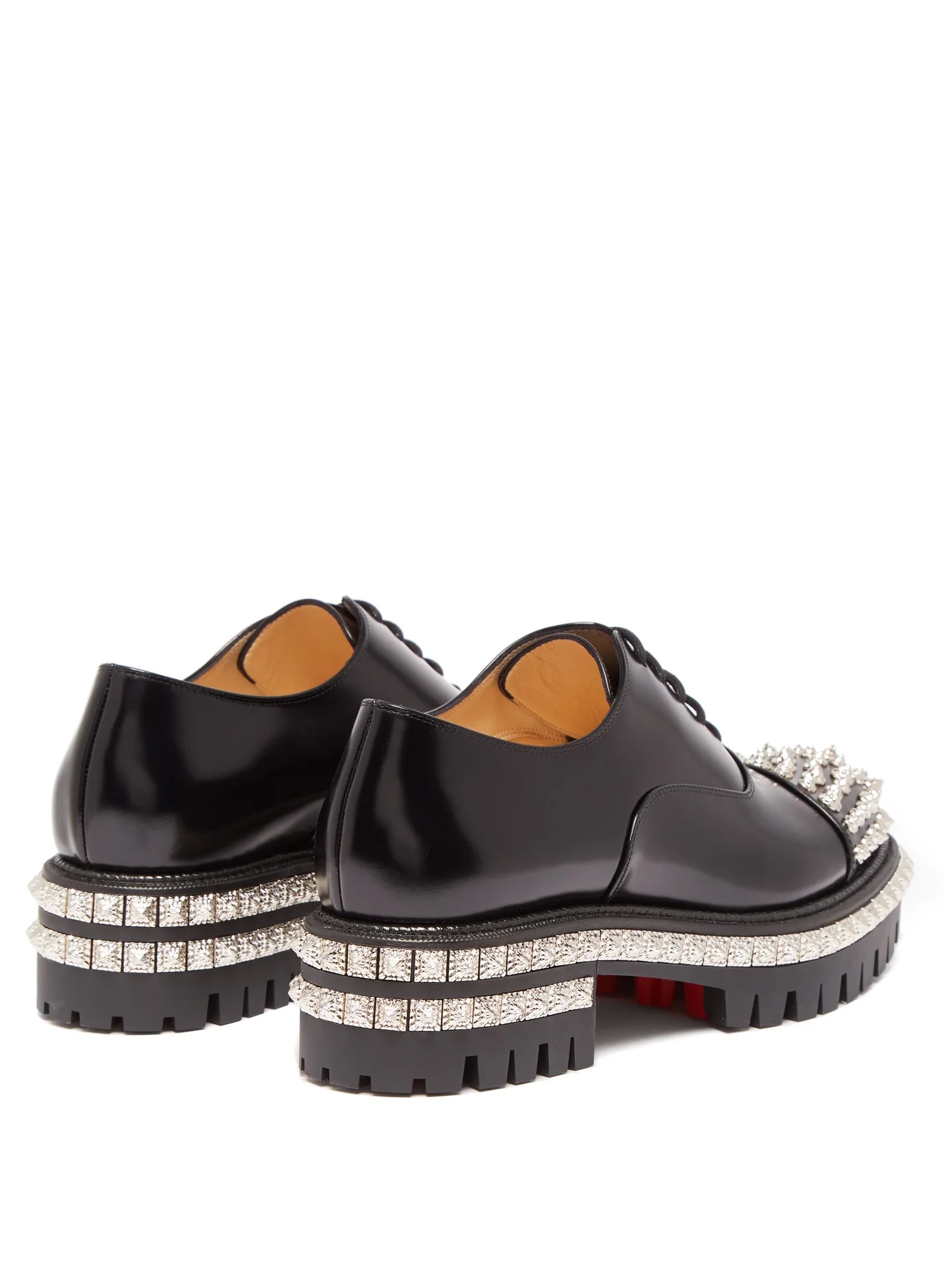 Kings Road studded leather oxford shoes - 4