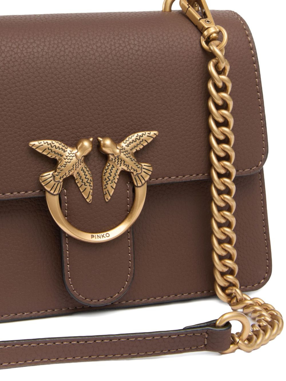 Love Birds calfskin cross body bag - 4
