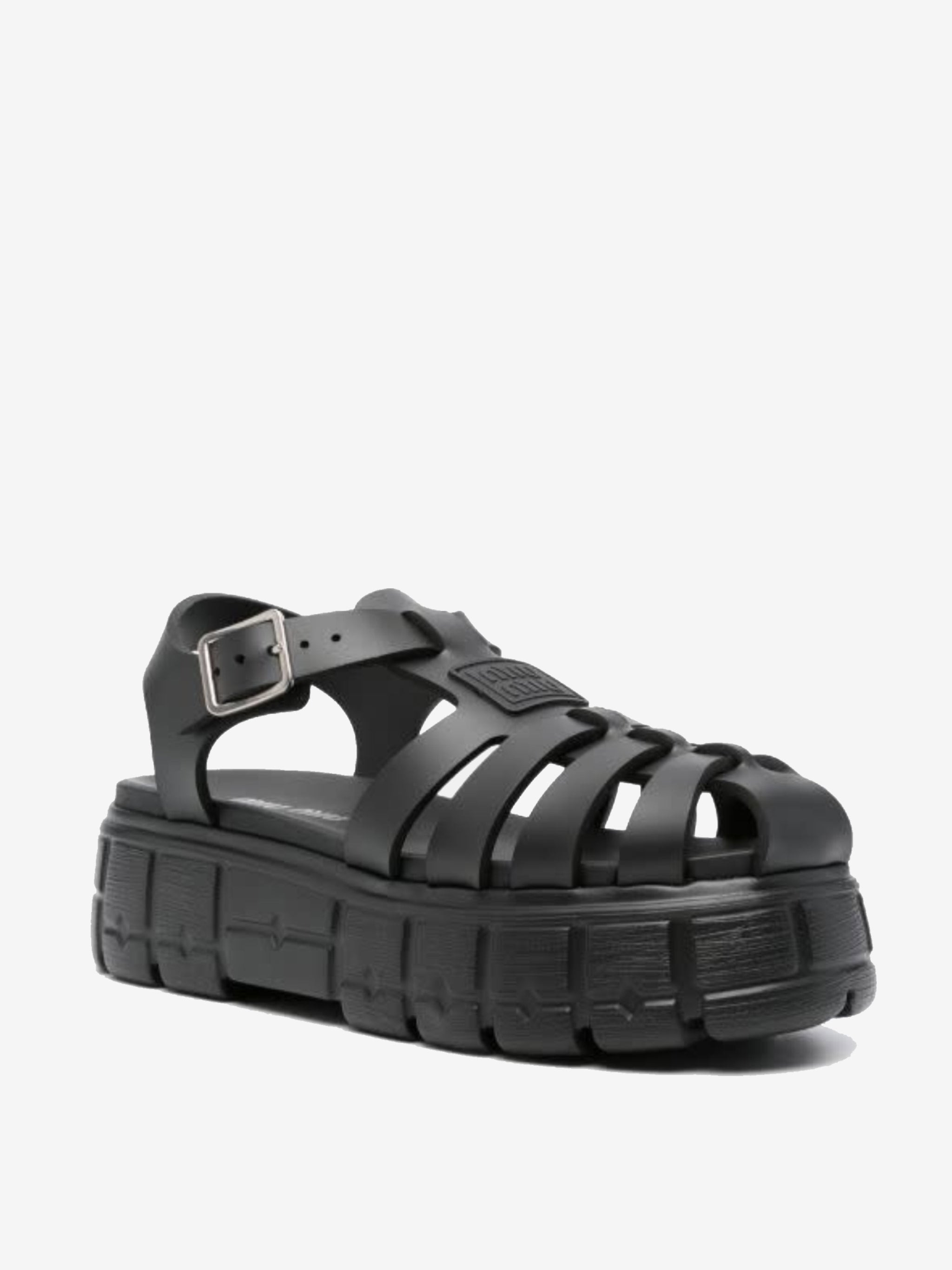 MIU MIU Women Soft Cage Sandal - 2