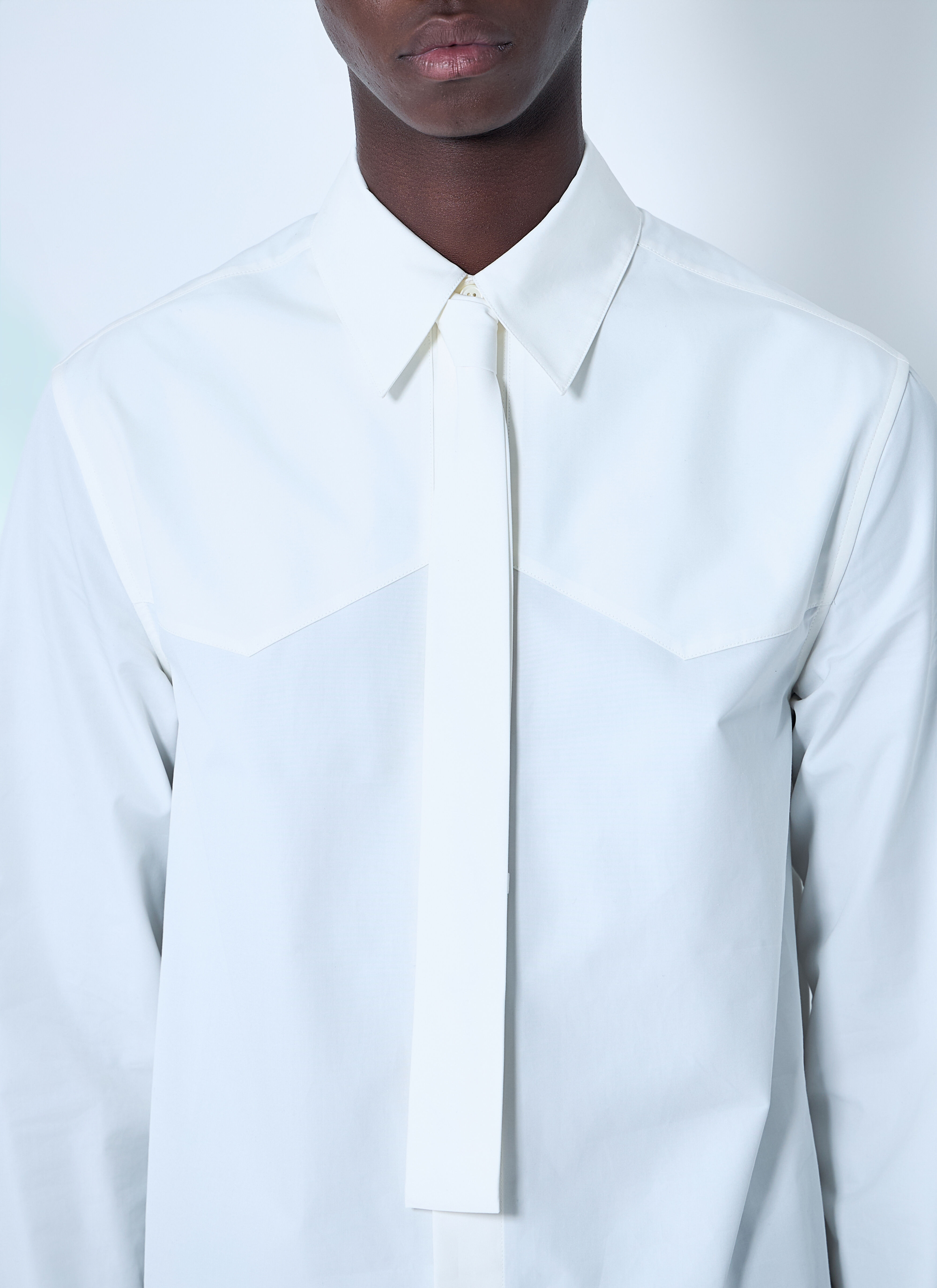 Classic Shirt With Tie - 5