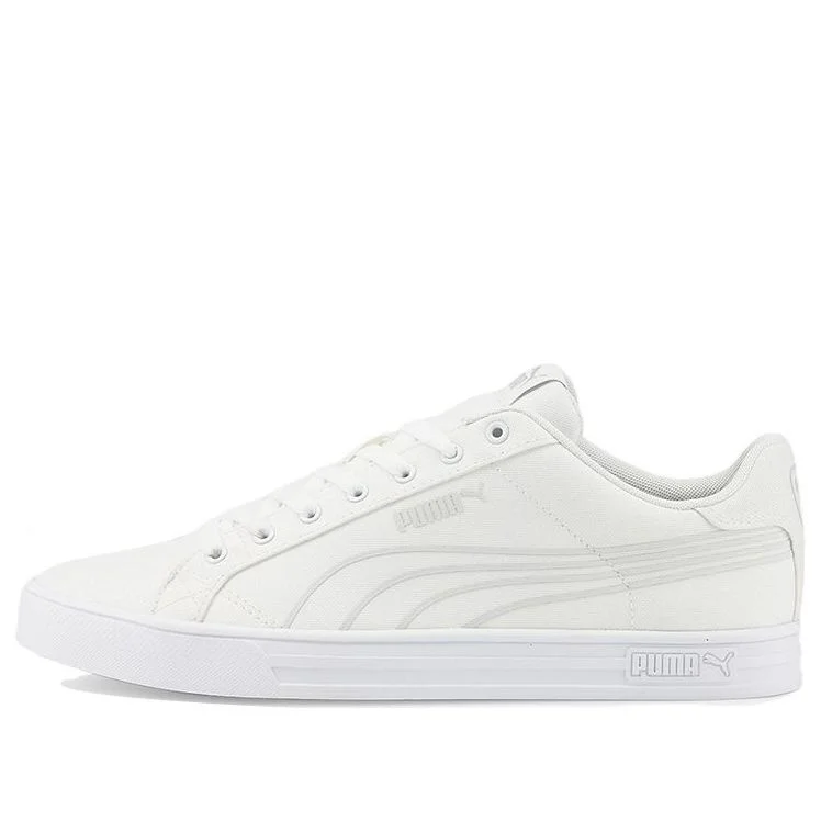 PUMA Smash Vulc v3 Lo CV 'White Grey Violet' 383875-01 - 1