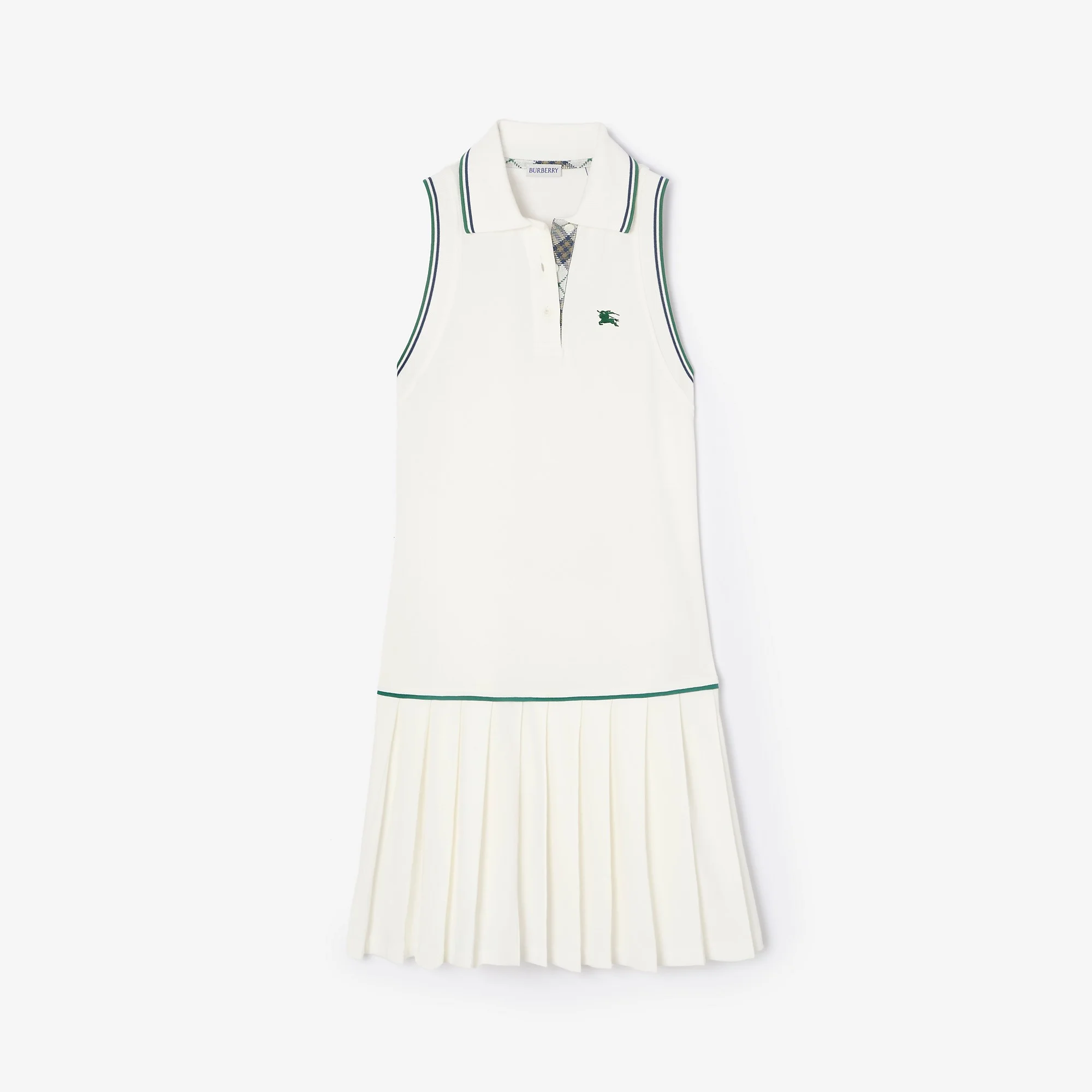 Cotton Piqué Tennis Dress - 1