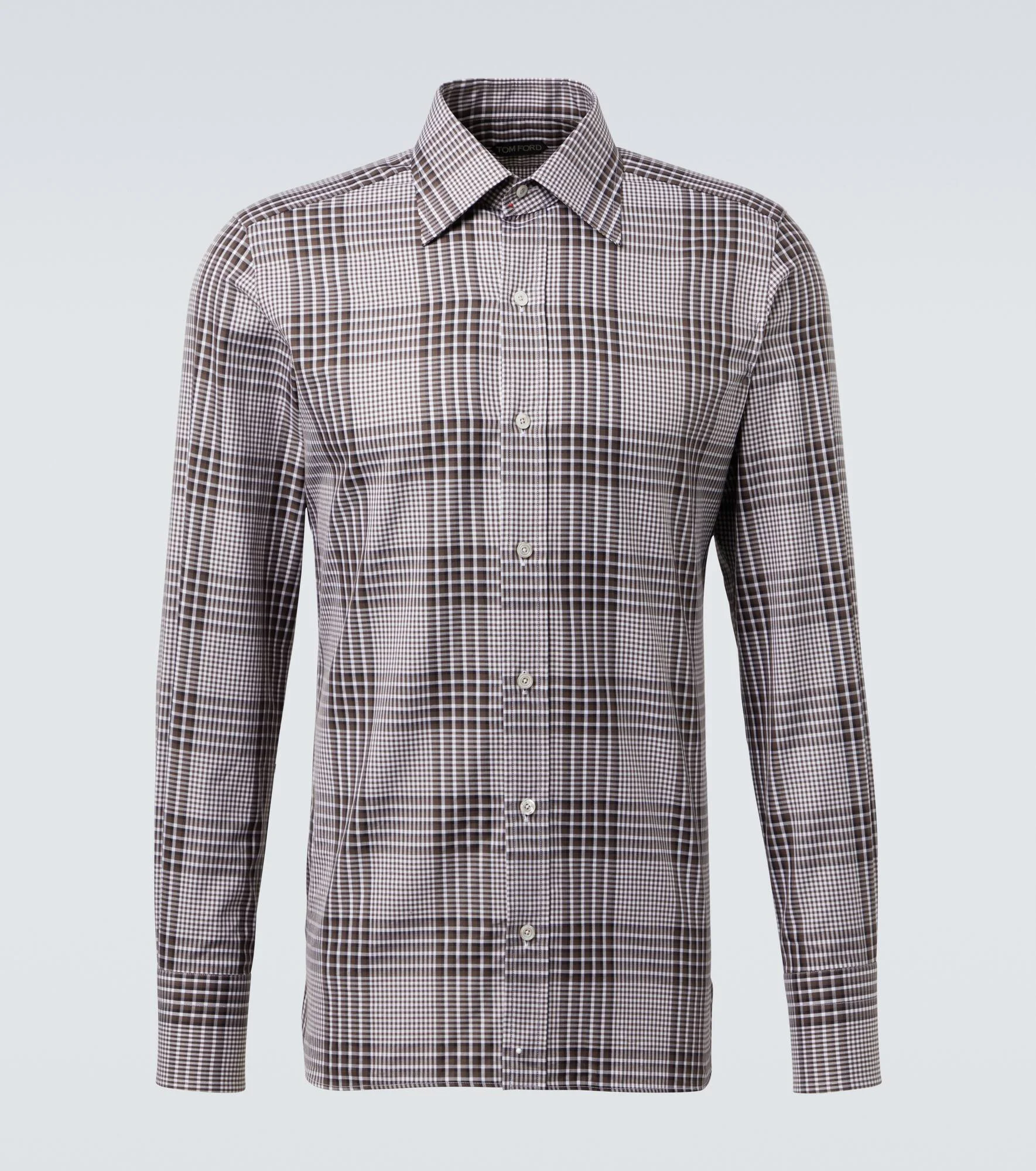 Prince of Wales check cotton shirt - 1