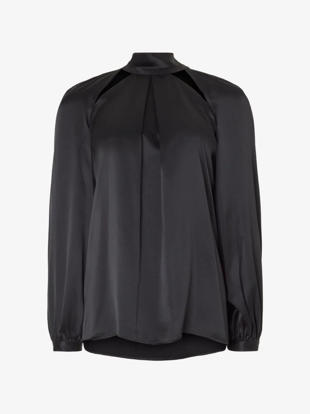 Amerie cutout silk blouse - 1