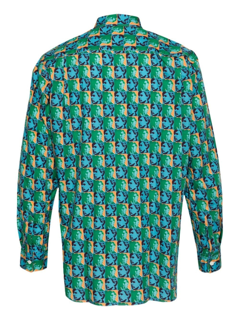 Comme Des Garçons x Andy Warhol pop-art print shirt outlook