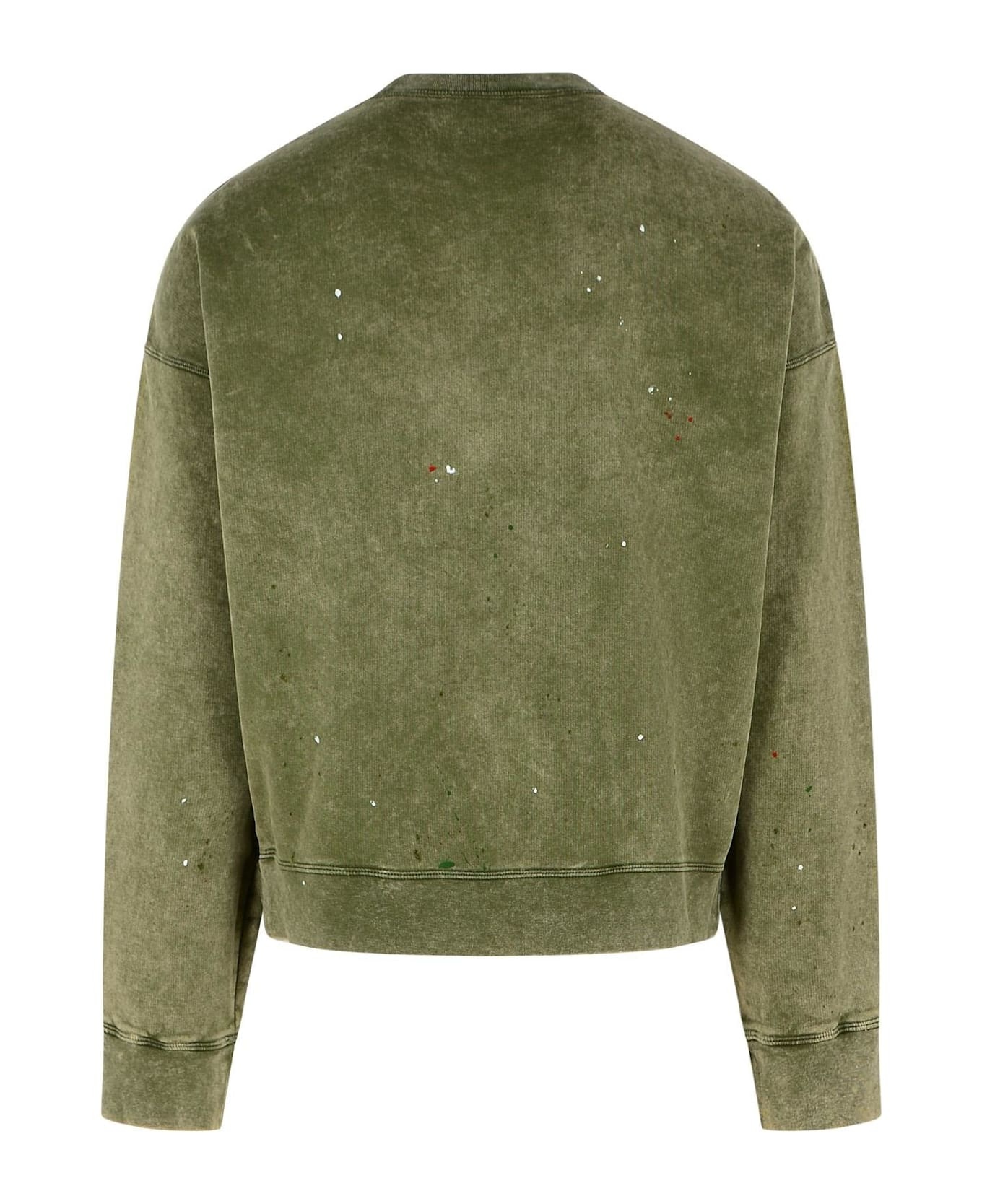 Marble Dyed Vanish Spot Cypro Fit Sweatshirt - 2