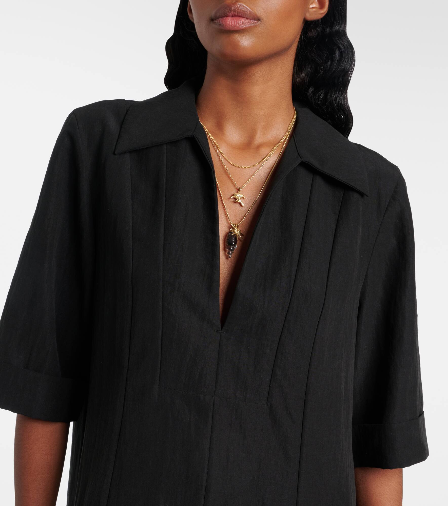 A-line midi dress - 4