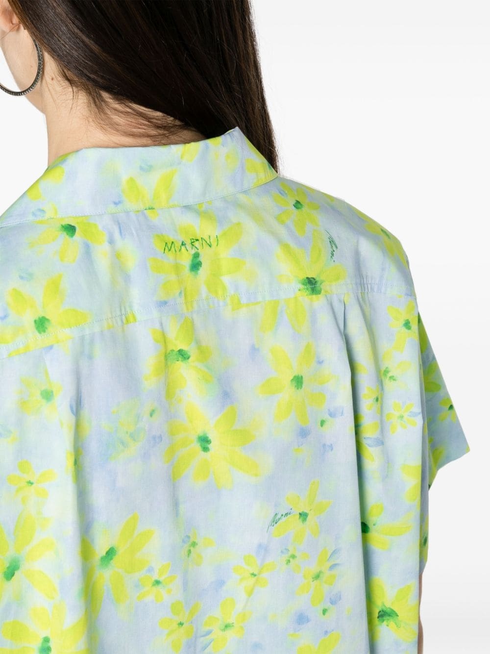 Marni floral-print shirt | REVERSIBLE