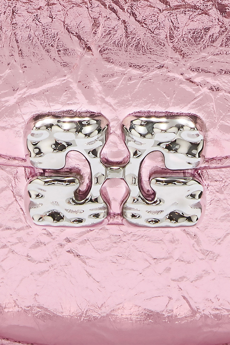 LULU WALLET ON CHAIN IN METALLIC 3