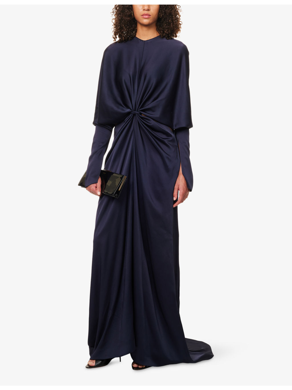 Satin Twist Woven Gown - 2