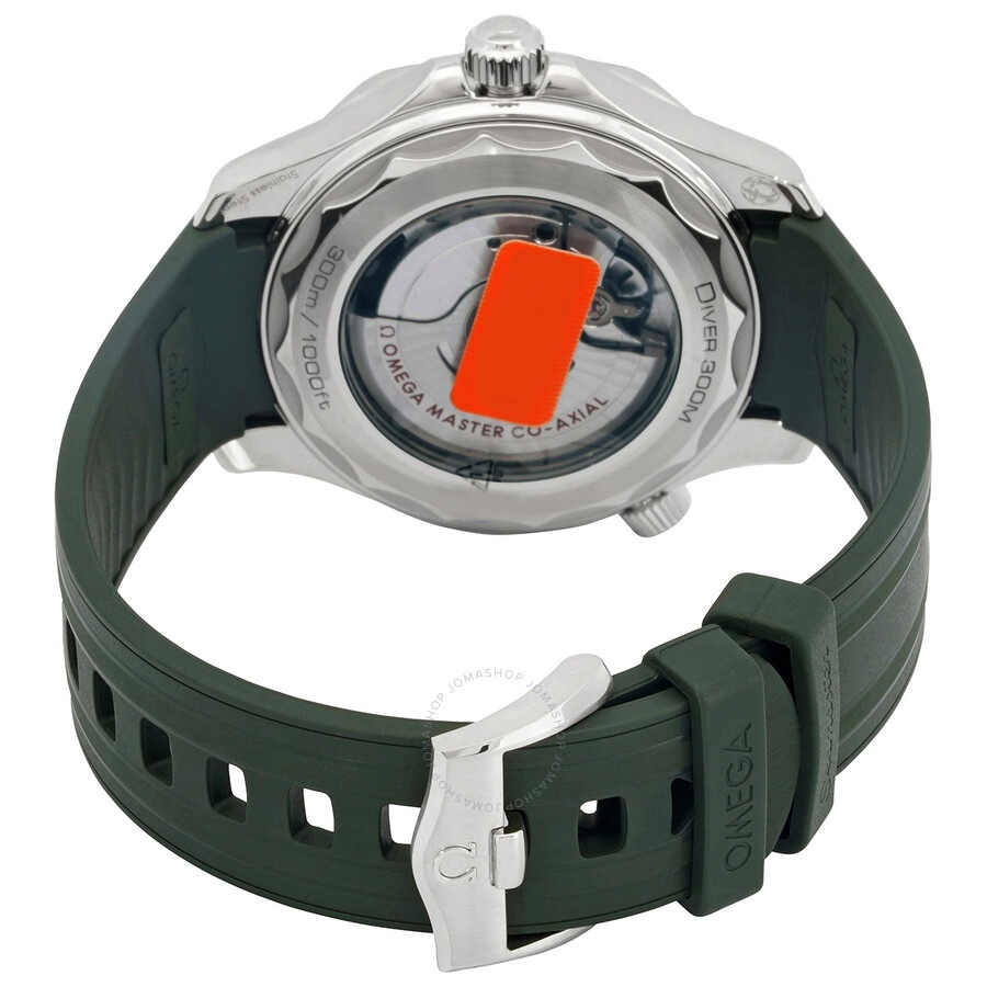 Omega Seamaster Diver Automatic Chronometer Green Dial Men's Watch 210.32.42.20.10.001 - 3