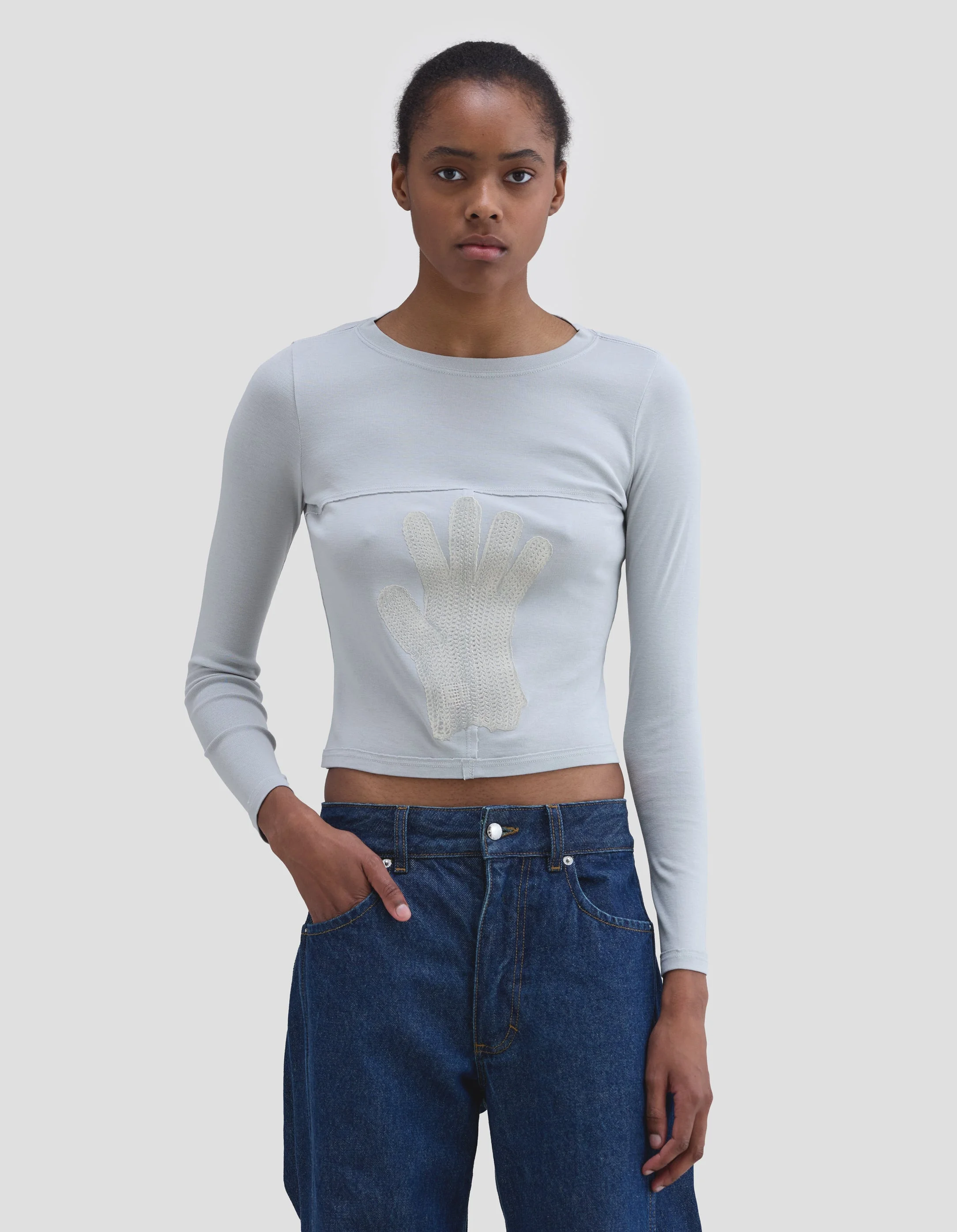 LAPPED BABY CREWNECK - 1
