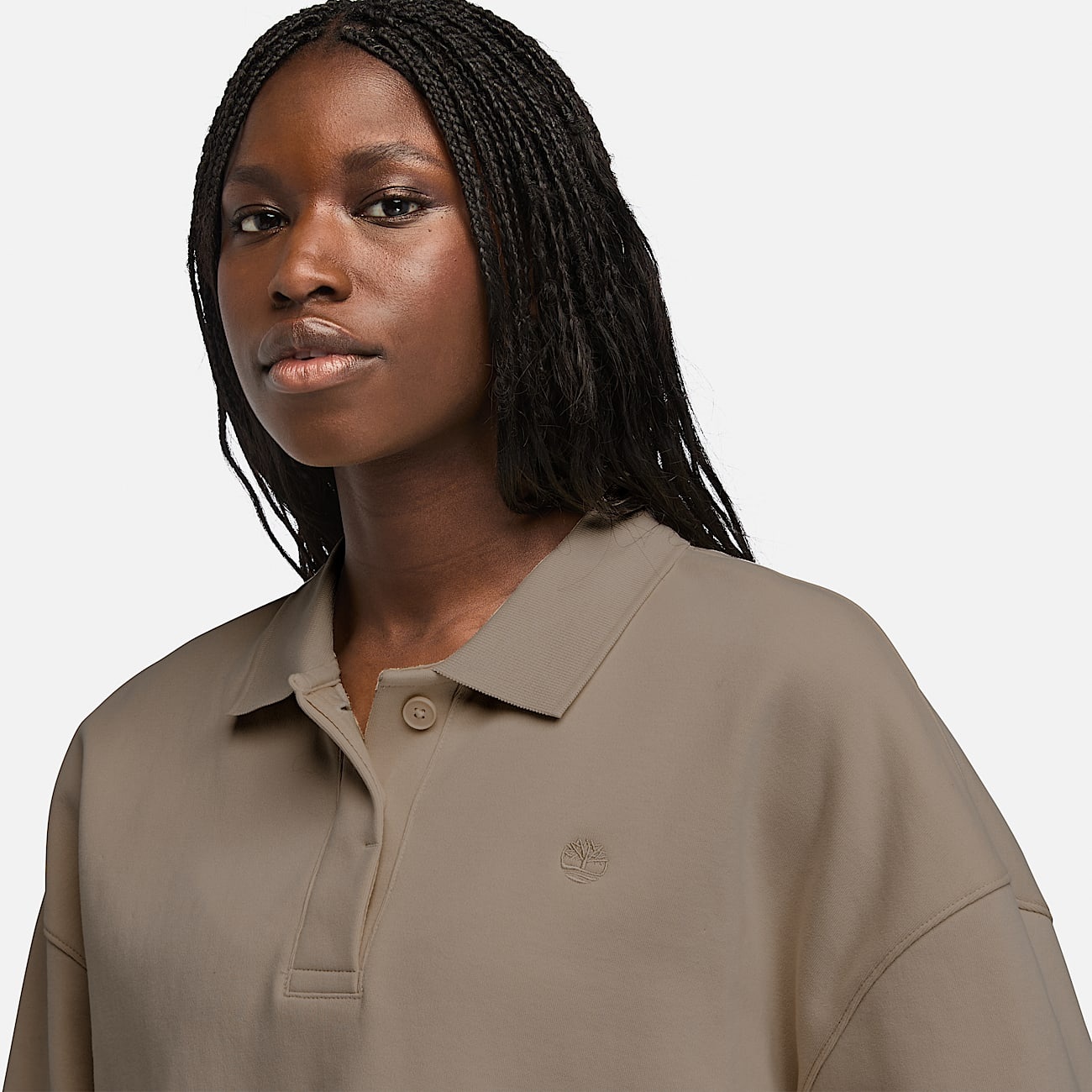 Women's Lush Polo Sweatshirt - 4