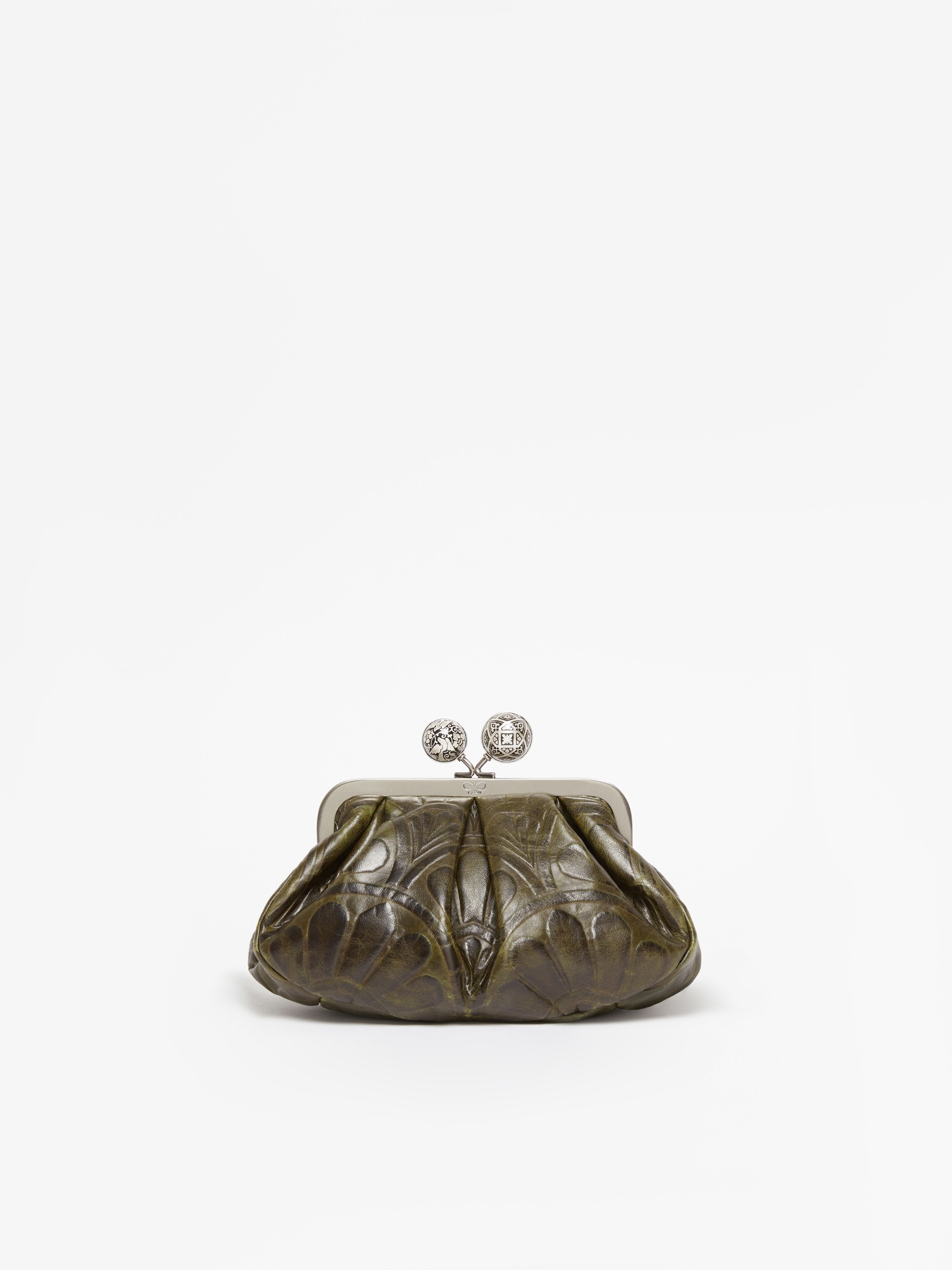 SPANISHHERITAGE Small smooth leather Pasticcino Bag - 3