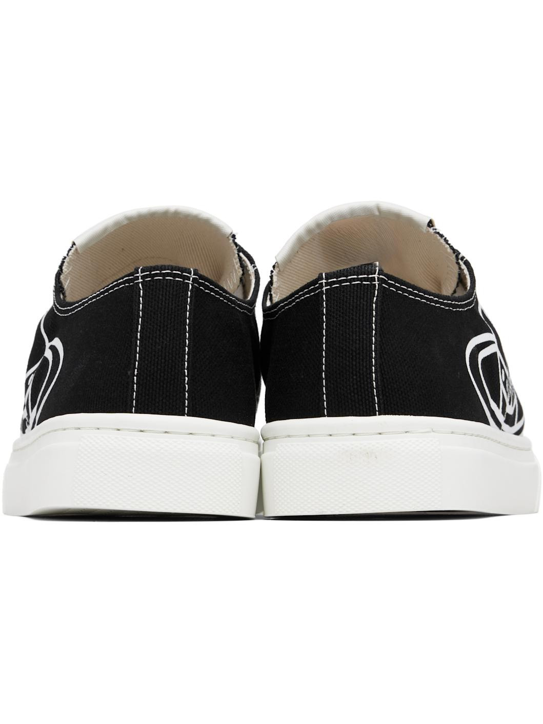 Black Plimsoll Low Top 2.0 Sneakers - 2
