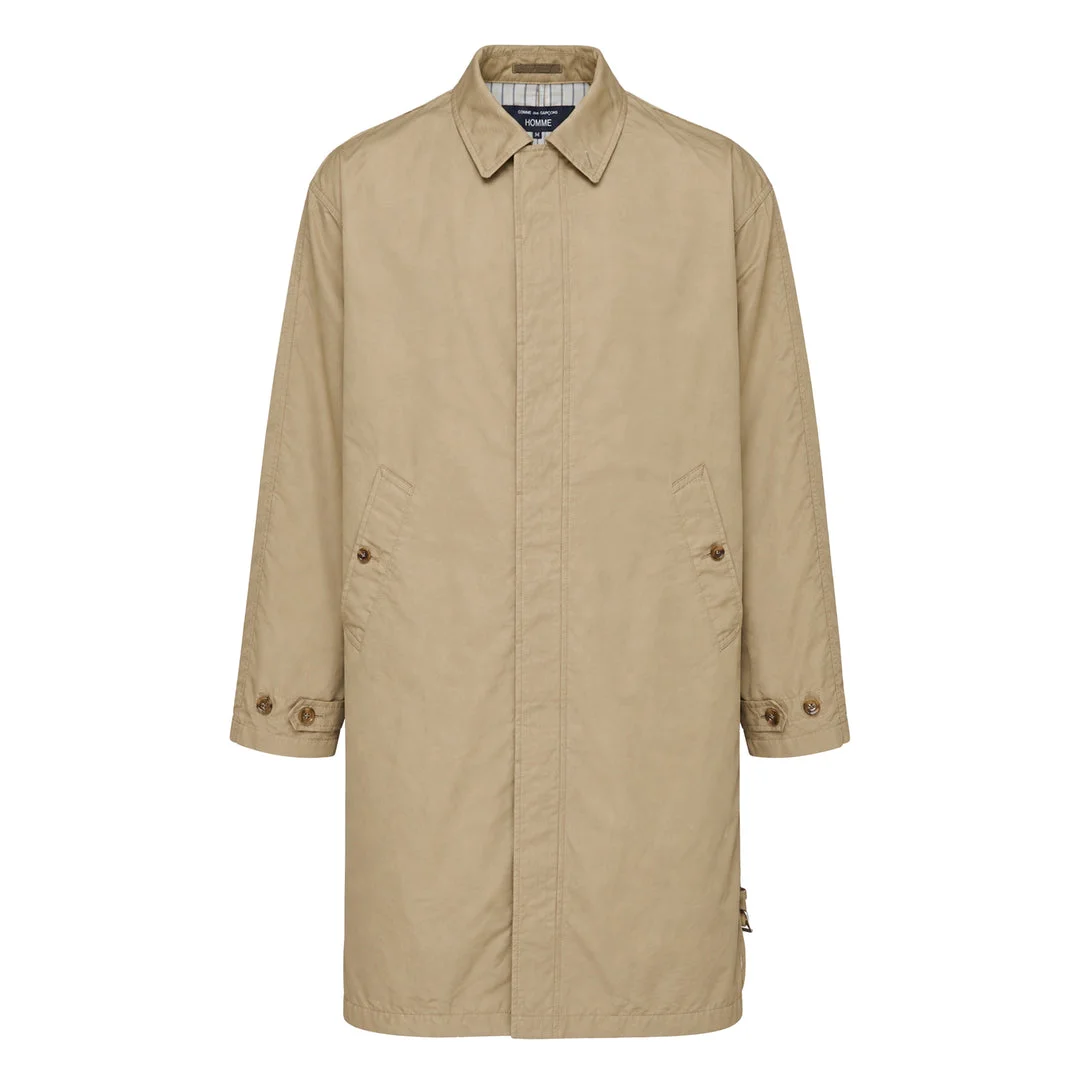 Cotton Polyester Gabardine Coat - 1