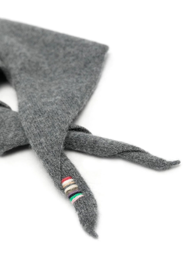 knitted cashmere-blend scarf 3