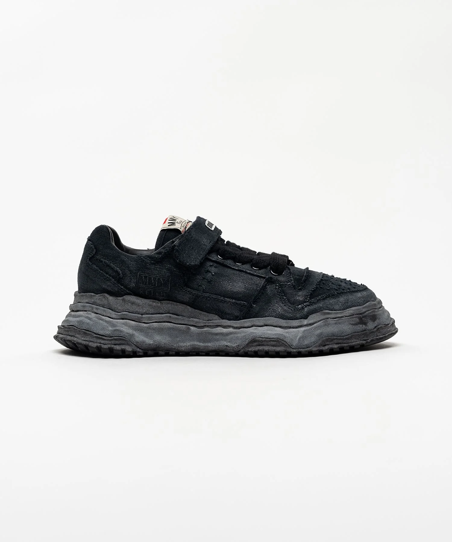 "KEITH" OG Sole Brushed Twill Low-top Sneakers - 1