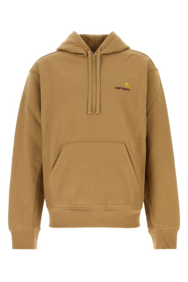 【送料&関税込】Carhartt Biscuit Cotton Hooded American Scri Carhartt Biscuit cotton Hooded American Script Sweat