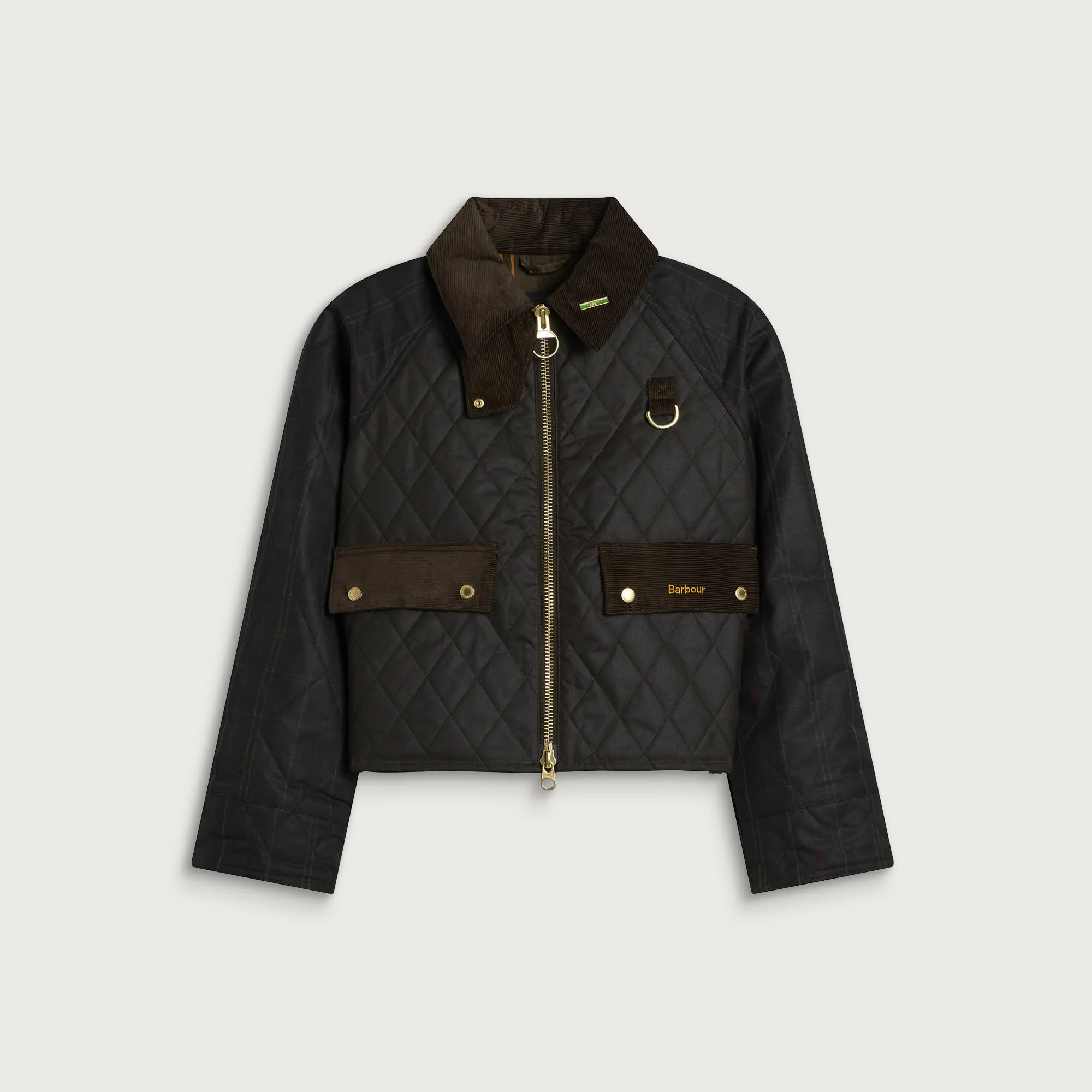 Barbour Reimagined Icons Quilted Spey Wax Jacket - 1