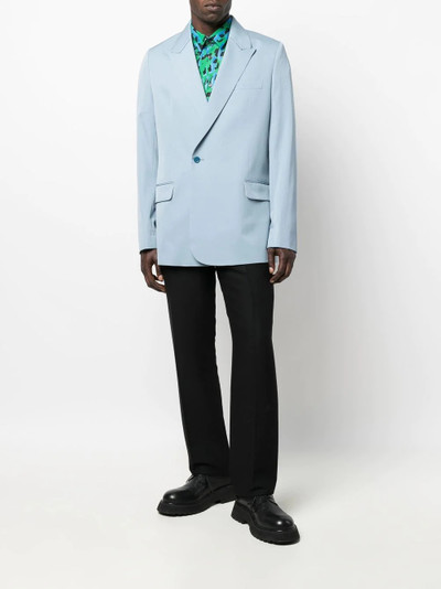 Paul Smith double-breasted wool blazer outlook