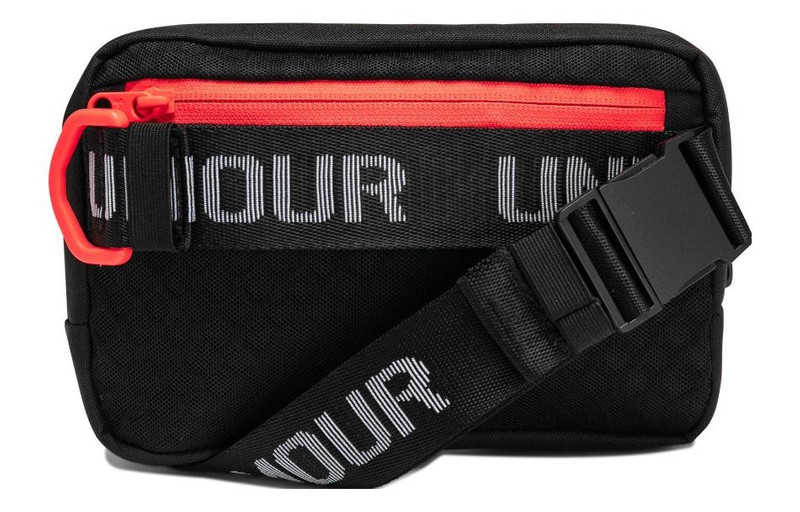 Under Armour Under Armour Loudon Waist Bag Crossbody Bag 'Black Orange' 1378418-002 outlook