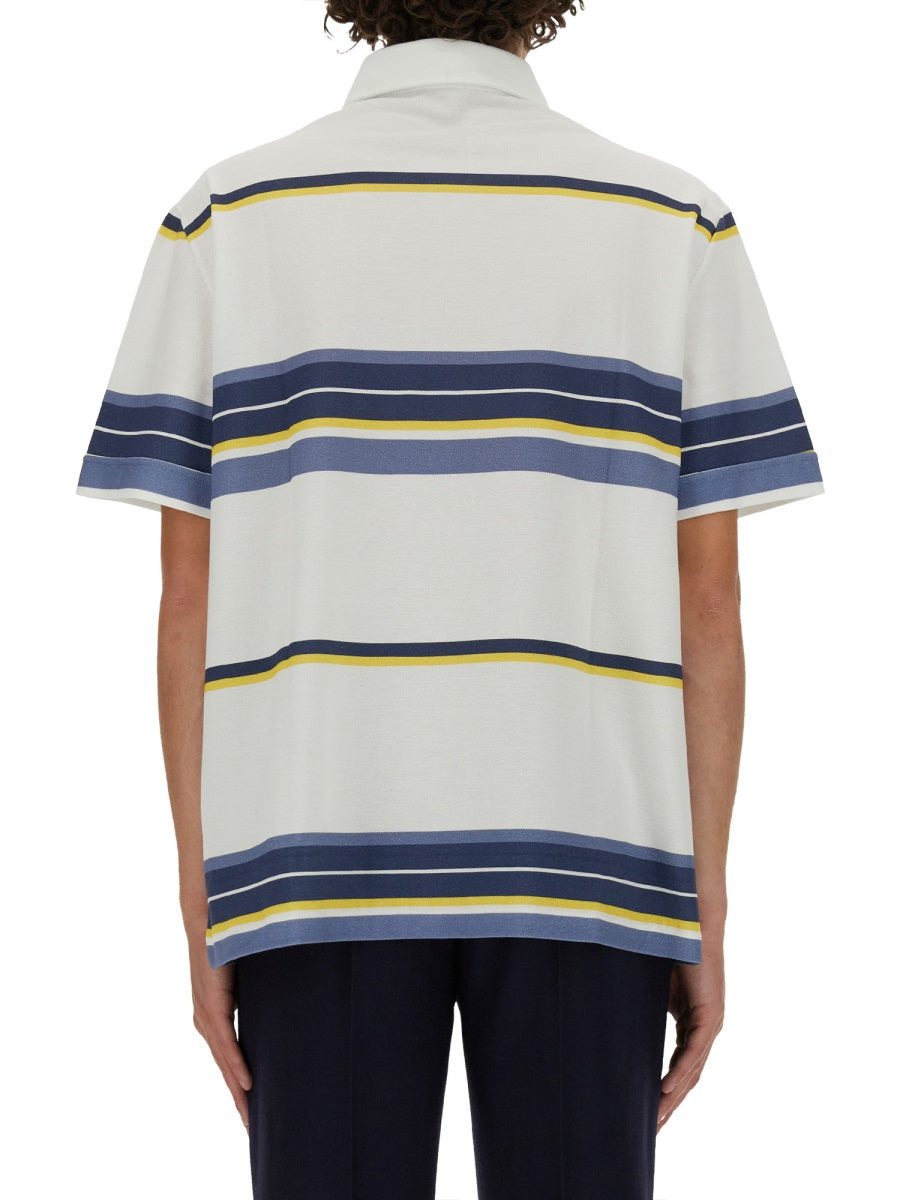 Etro Men Polo Shirt With Pegasus Embroidery - 4