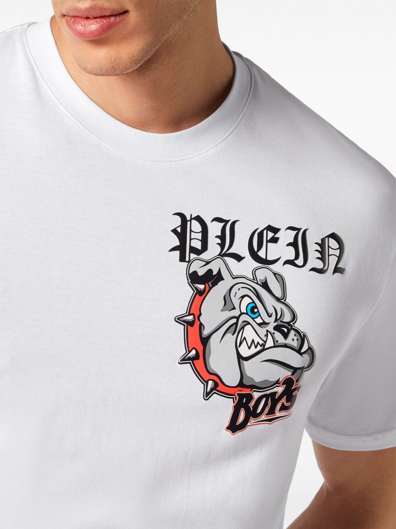 Bulldogs-print cotton T-shirt 5