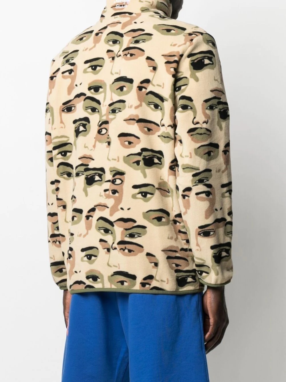 all-over face-print jumper - 4