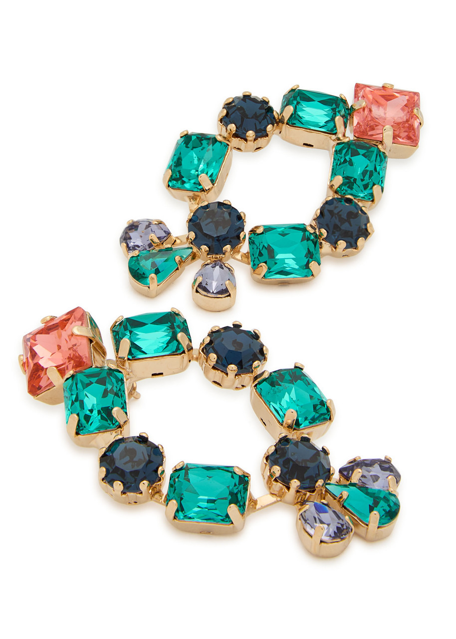 Rosantica Crystal-embellished Drop Earrings - 3