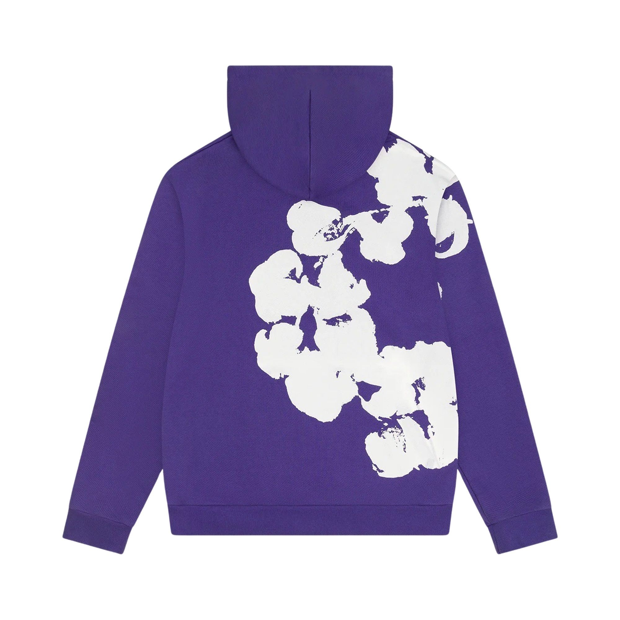 Denim Tears Big Cotton Wreath Sweatshirt 'Purple' - 2