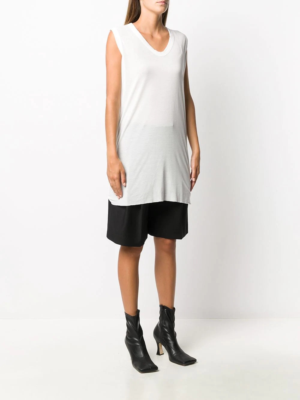 oversized sleeveless top - 3